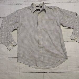Van Heusen men’s dress shirt collared wrinkle free size 14-14 1/2